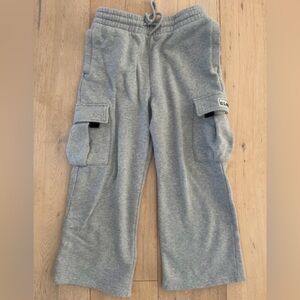 Kids' Gray Cargo Joggers